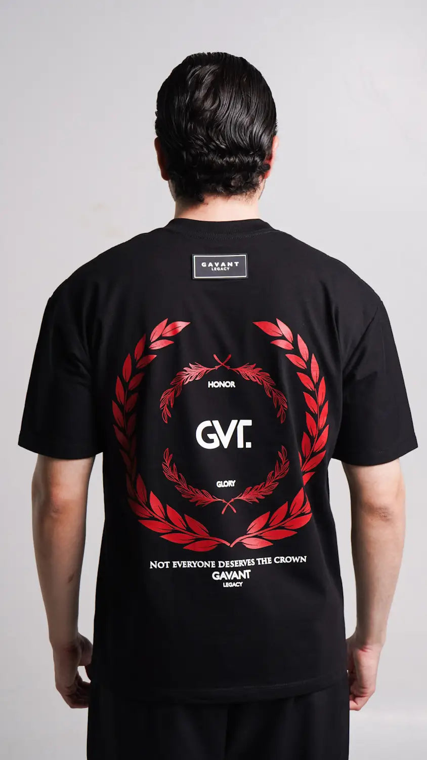 Laurel Tshirt Negra