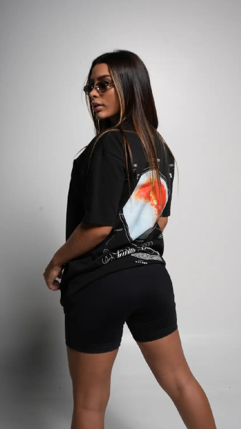 Celestial Tshirt Negra