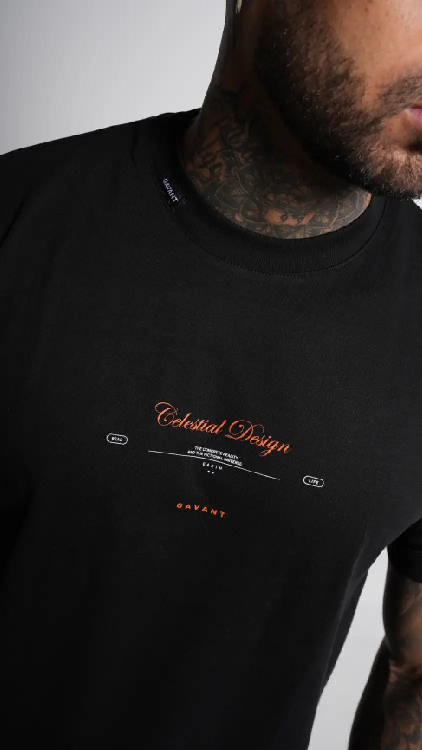Celestial Tshirt Negra