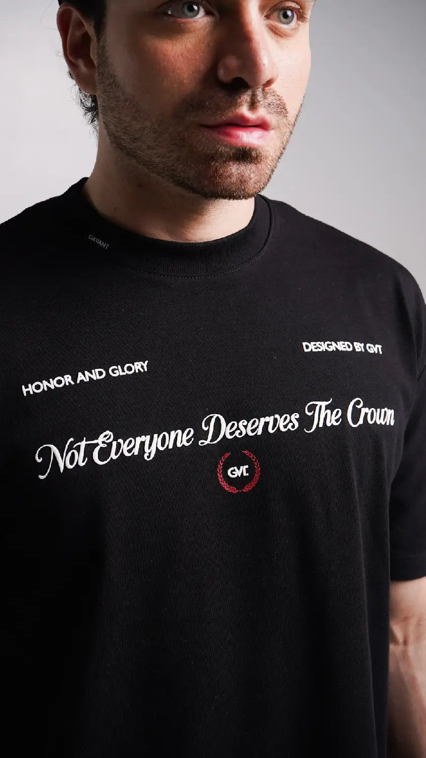 Laurel Tshirt Negra