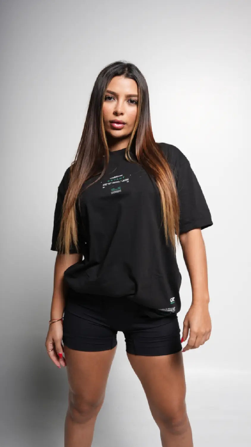 Coordinates NEON Tshirt Negra