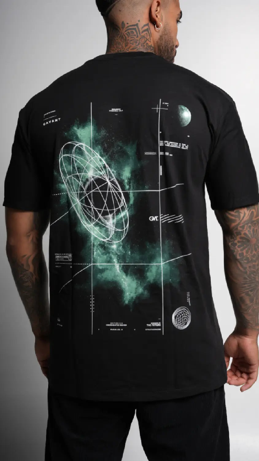 Coordinates NEON Tshirt Negra