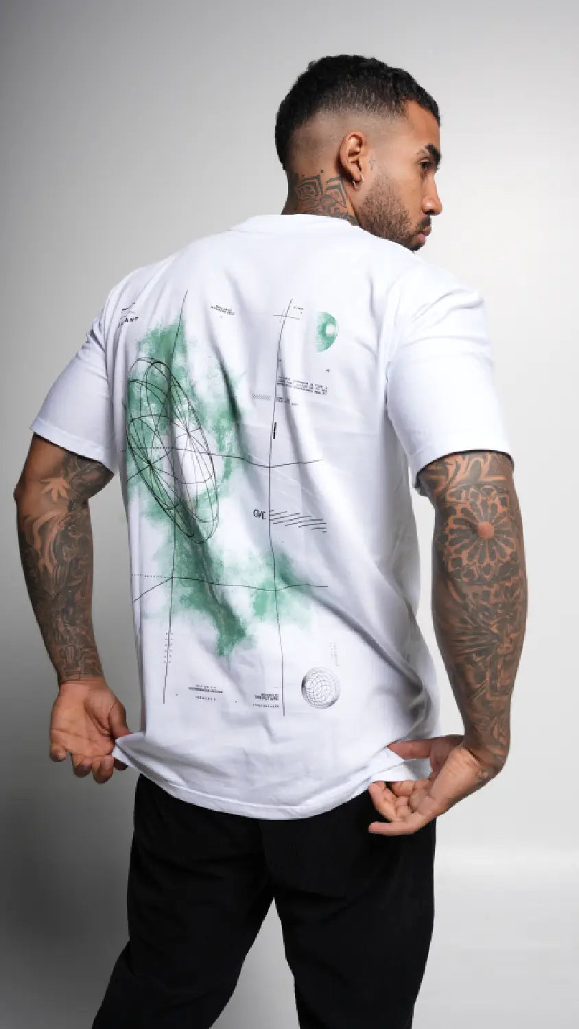 Coordinates NEON Tshirt Blanca