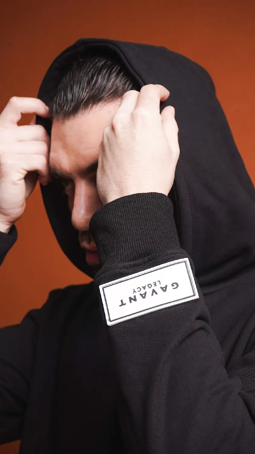 Angel Hoodie Negro