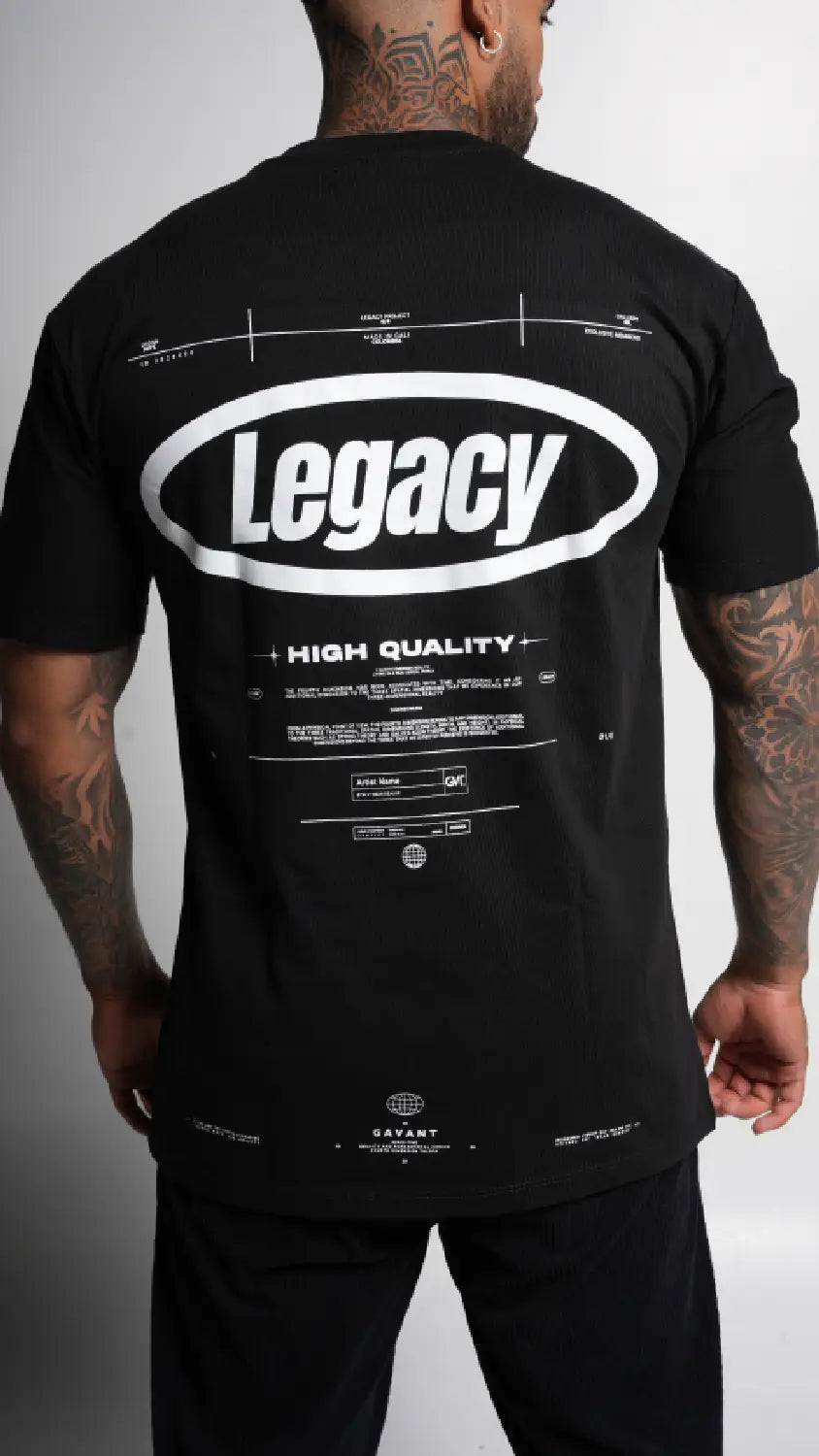 Legacy Tshirt Negra