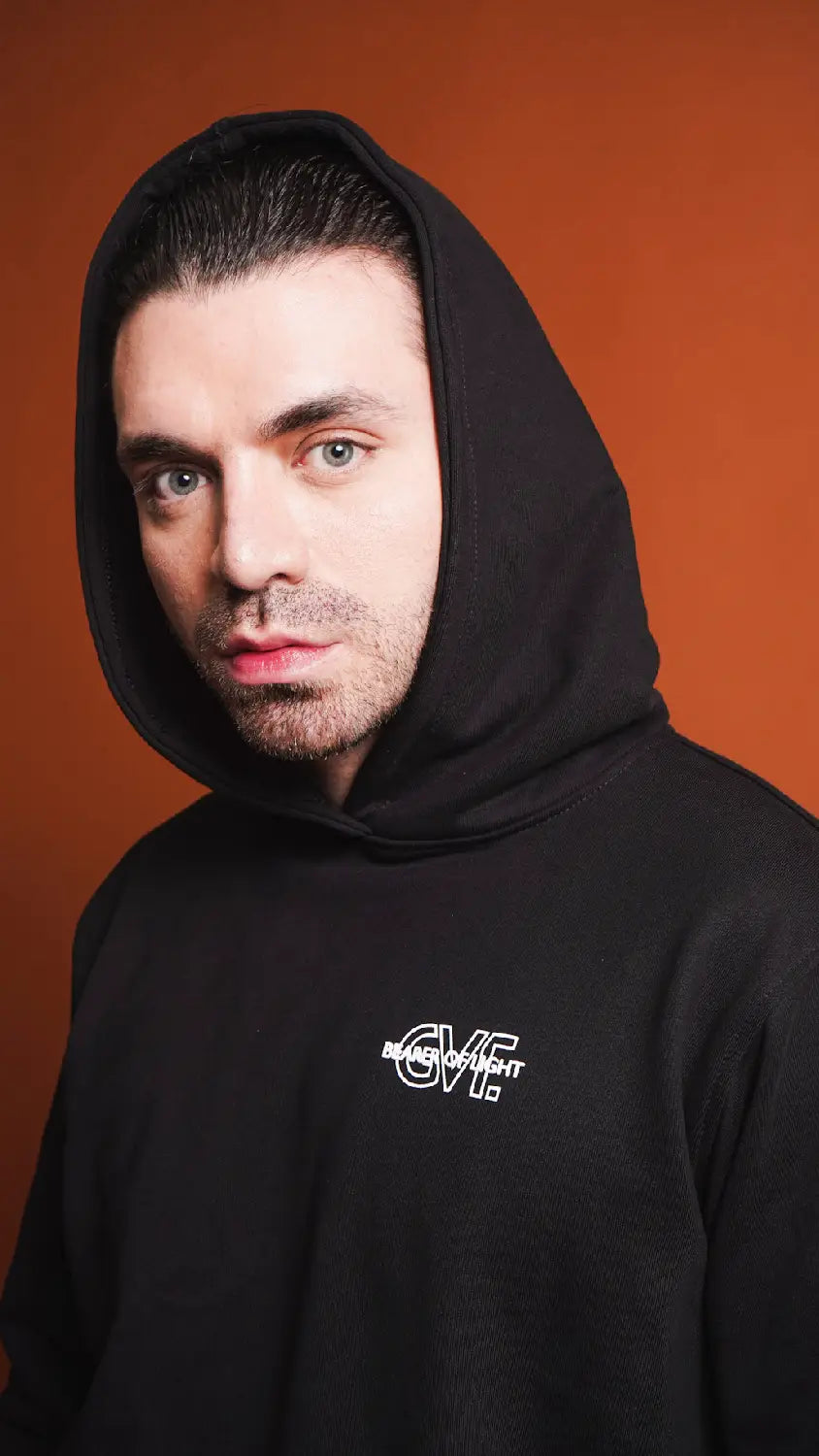 Angel Hoodie Negro