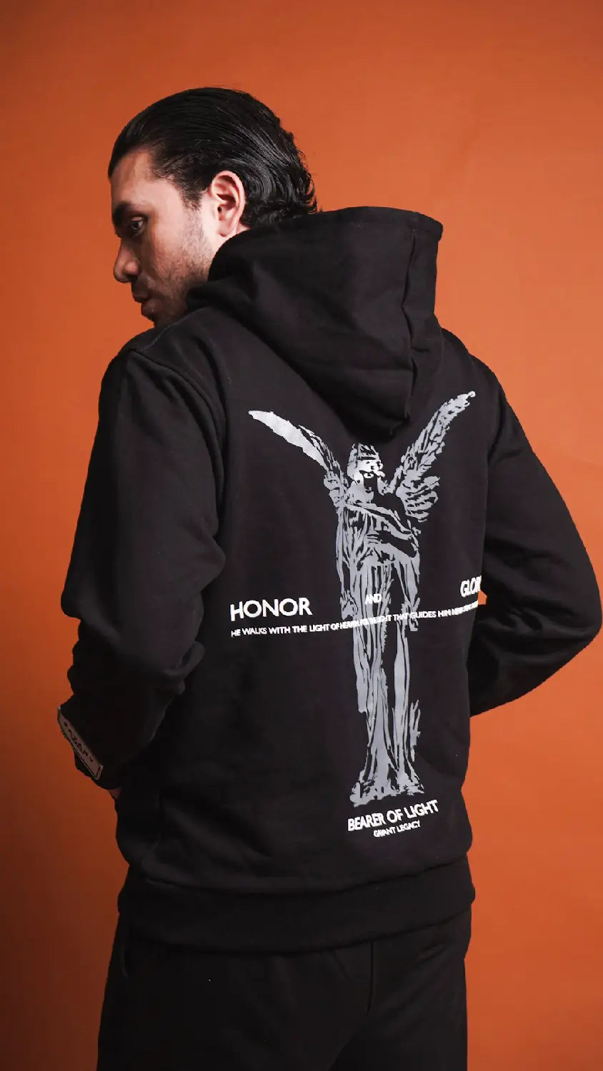 Angel Hoodie Negro