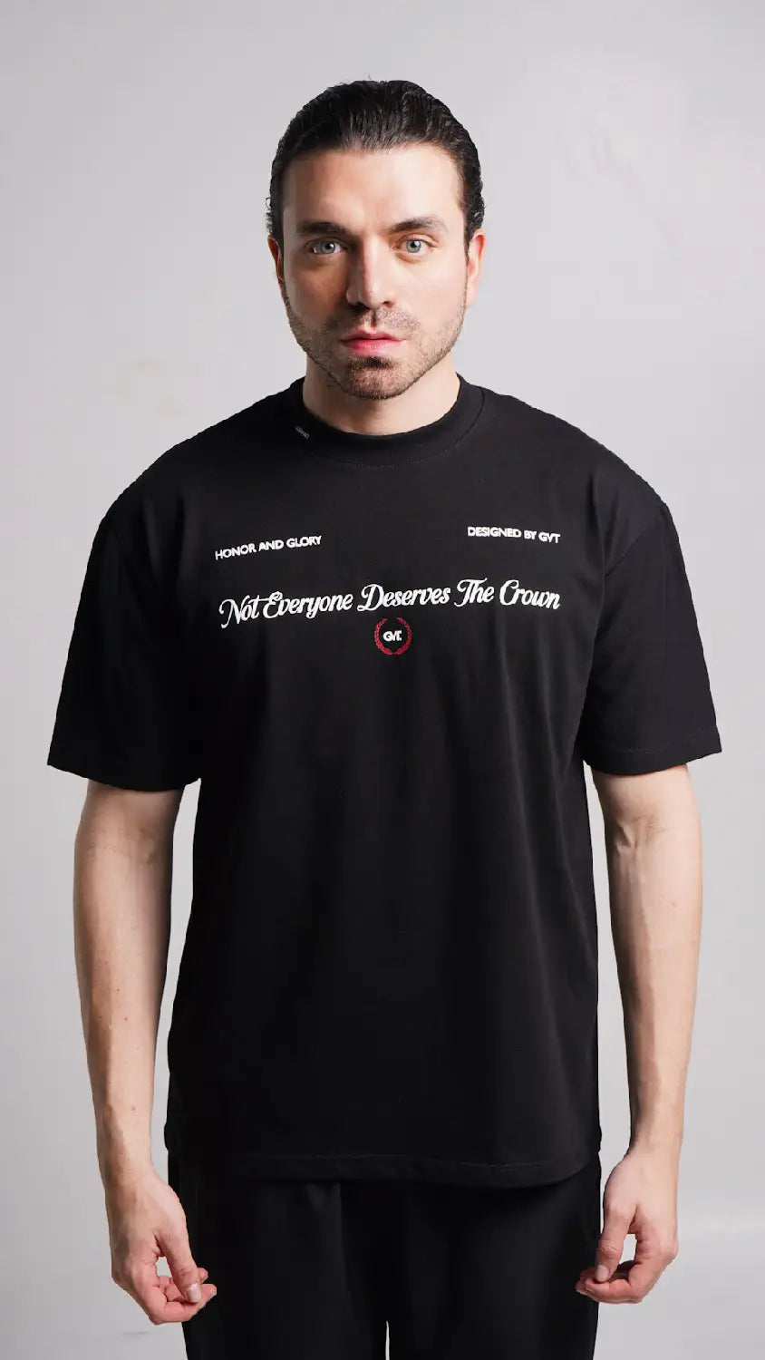 Laurel Tshirt Negra