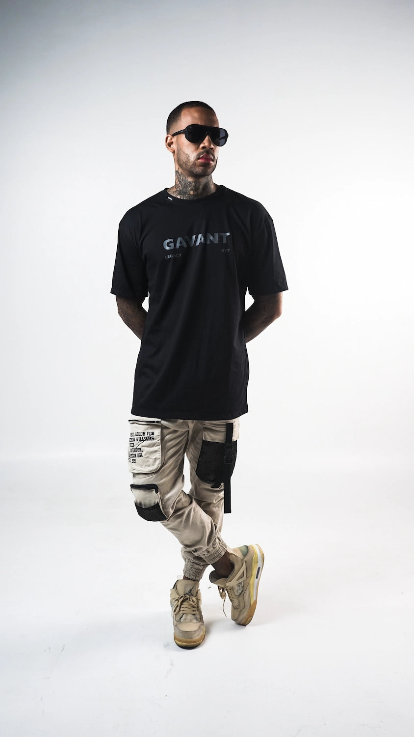 Camiseta Codes Neon negra