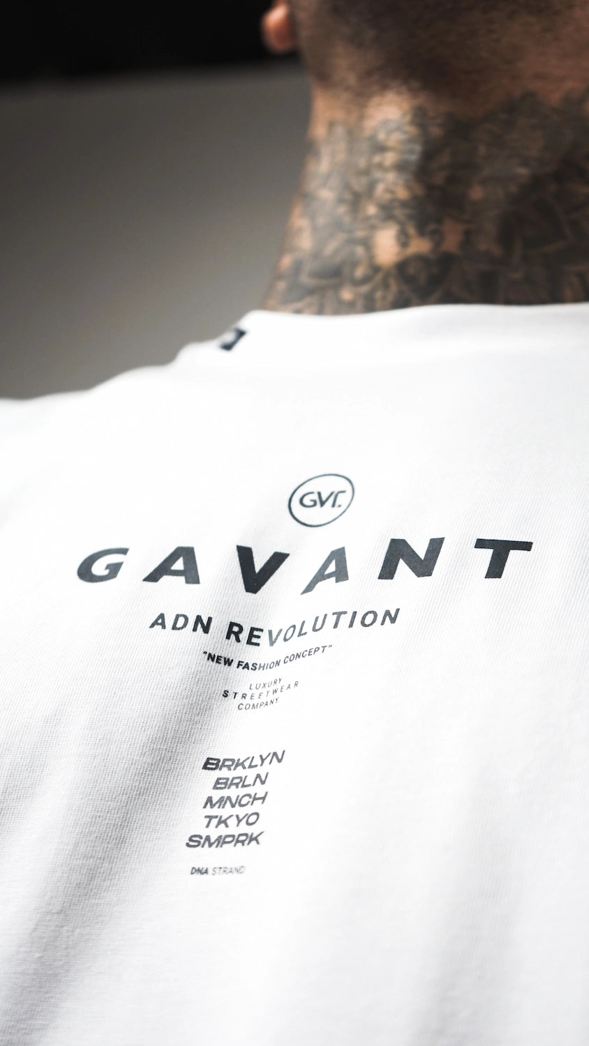 Camiseta Atom neon blanca