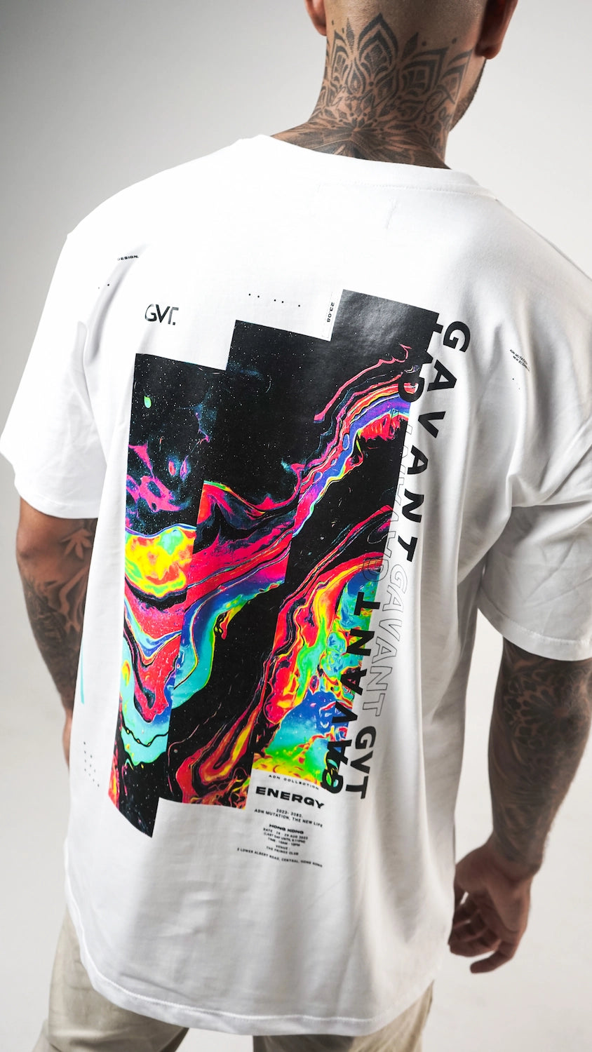 Camiseta Energy blanca