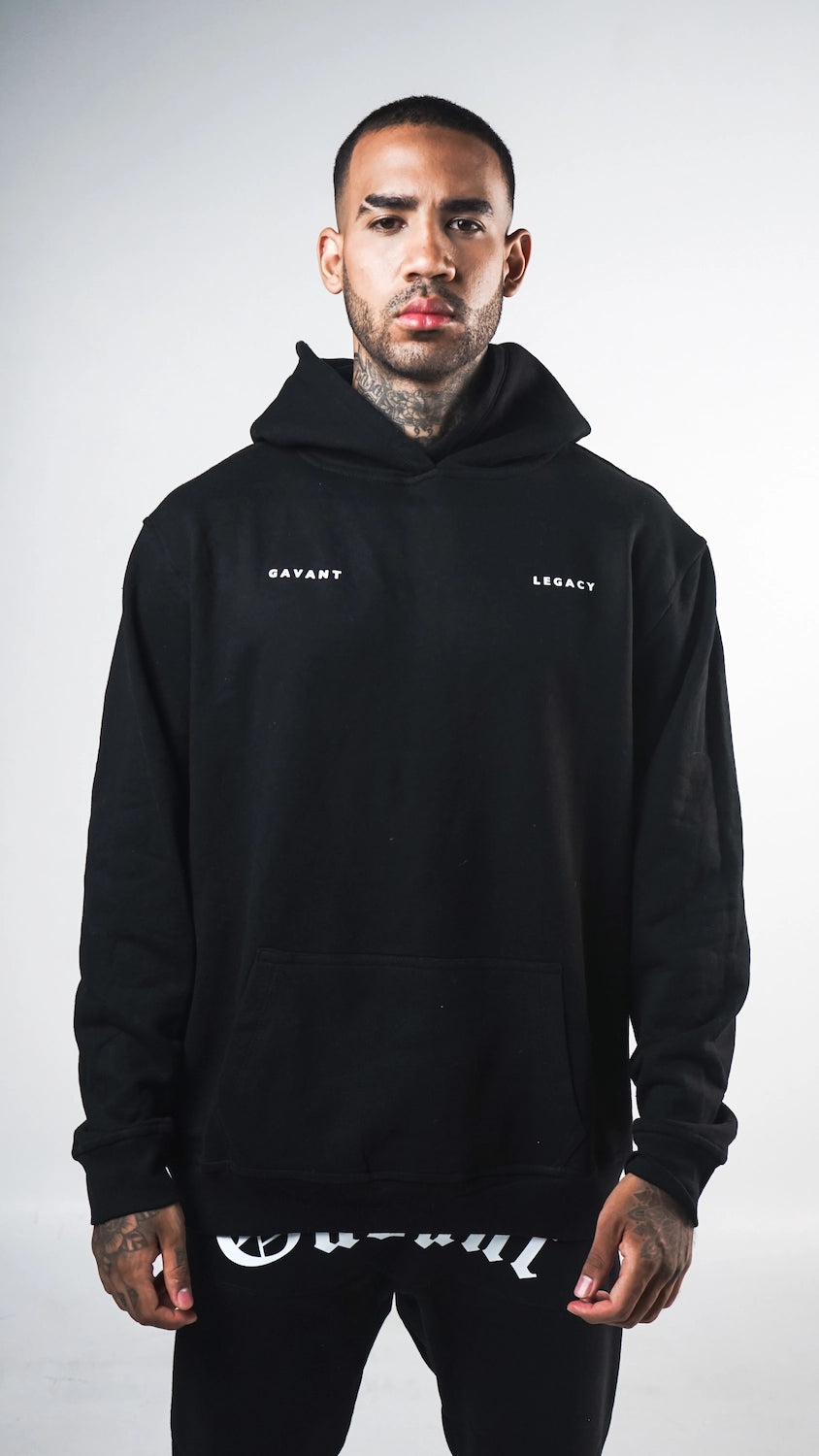 Hoodie Stamina negro