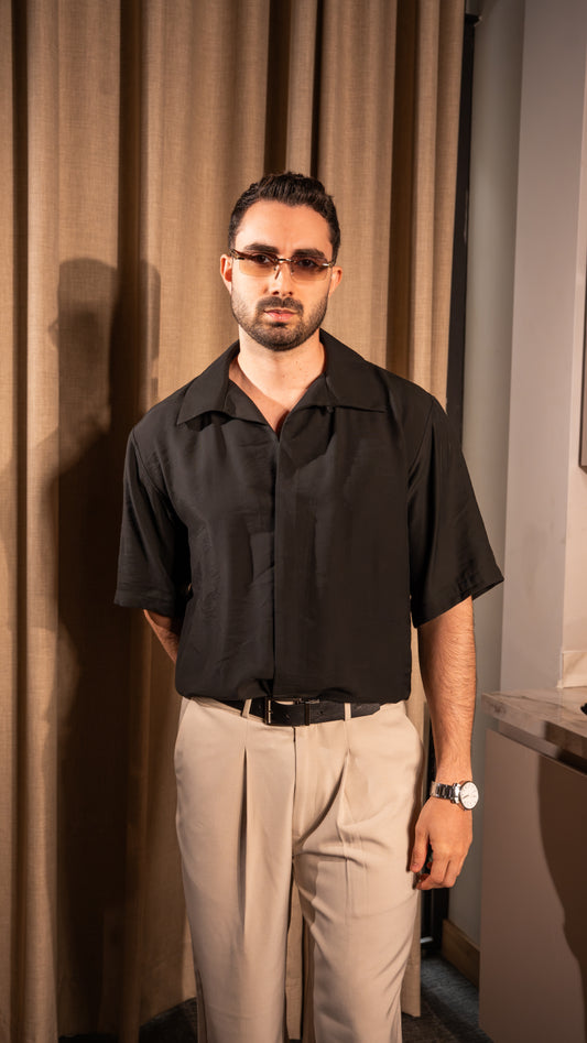 Amalfi Shirt negra