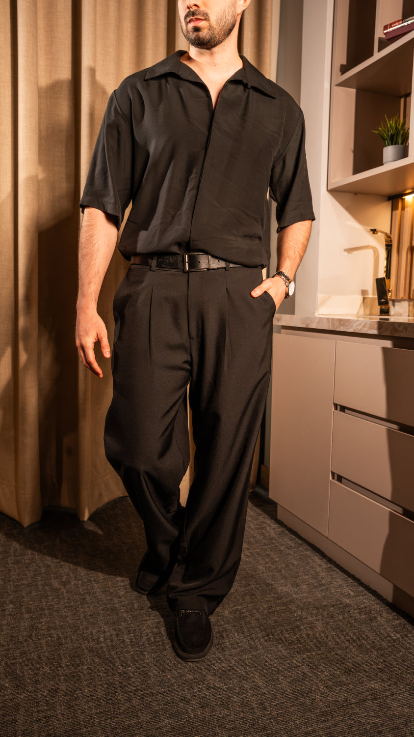 Monaco pant negro