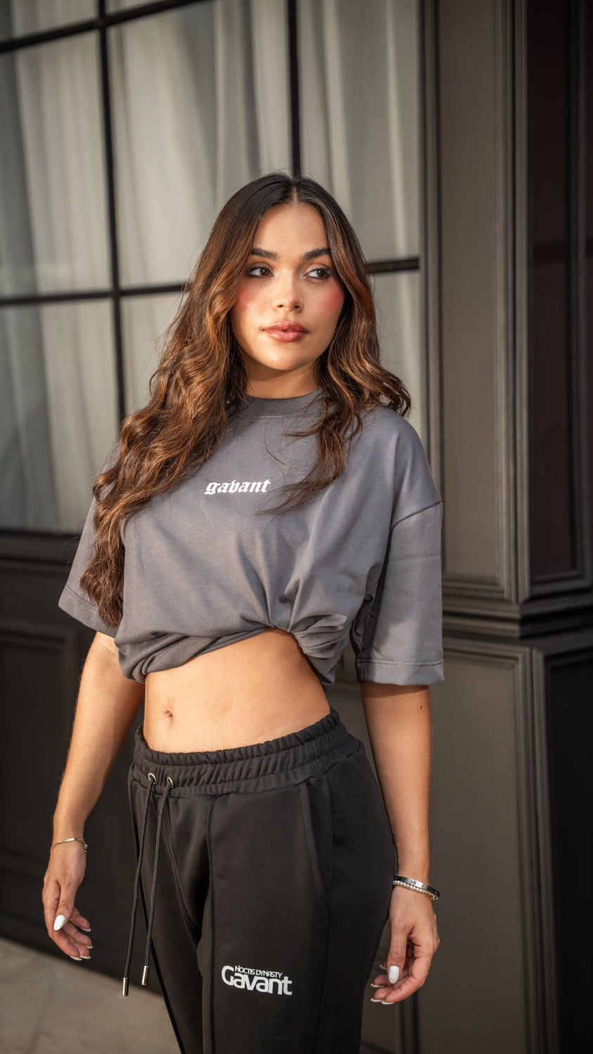 Camiseta oversize RENACER gris