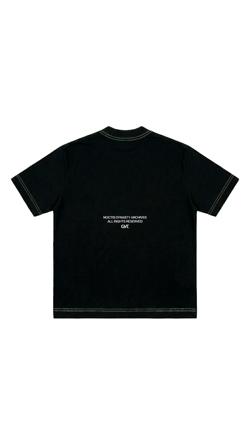 Camiseta oversize DINASTY negra