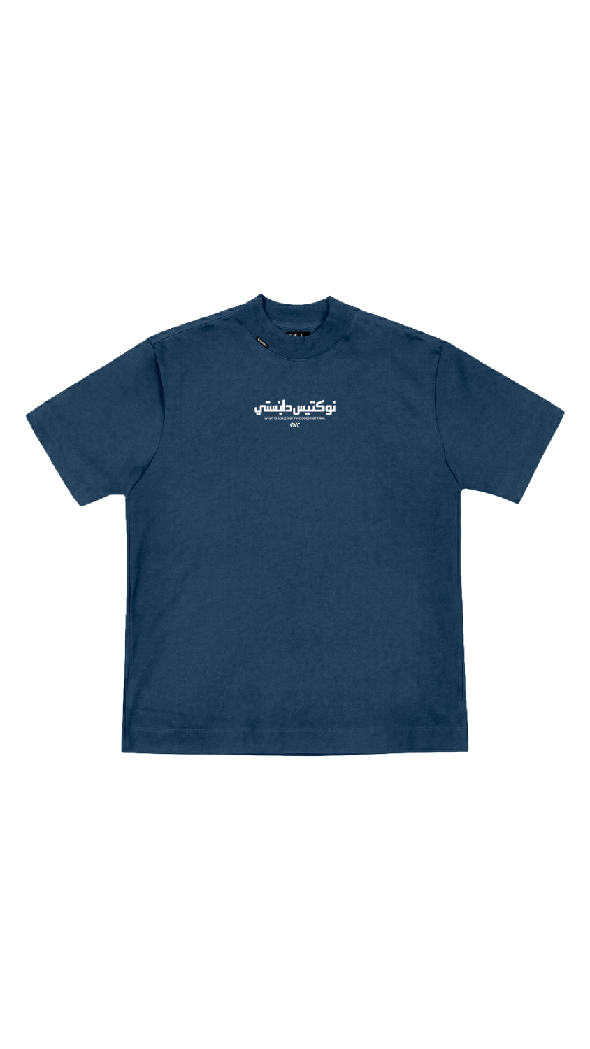 Camiseta oversize THE FOUNDER FARAON azul