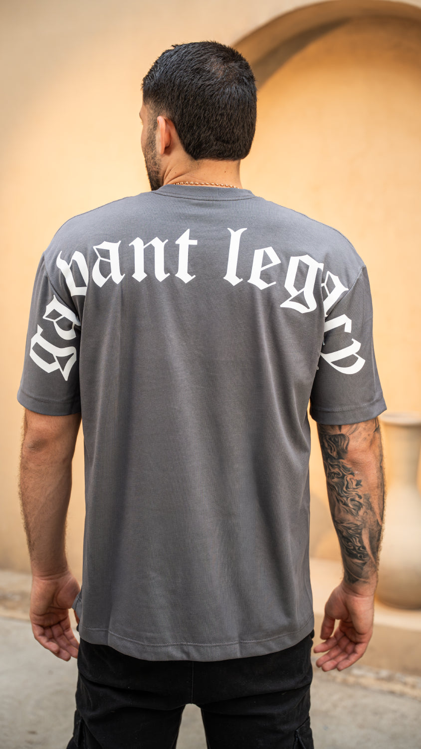 Camiseta oversize RENACER gris