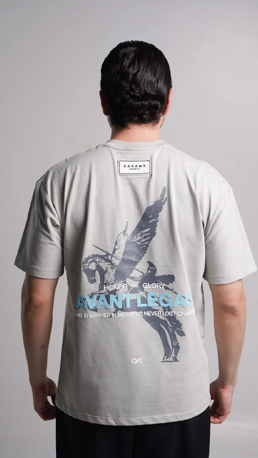 Warrior Tshirt Gris
