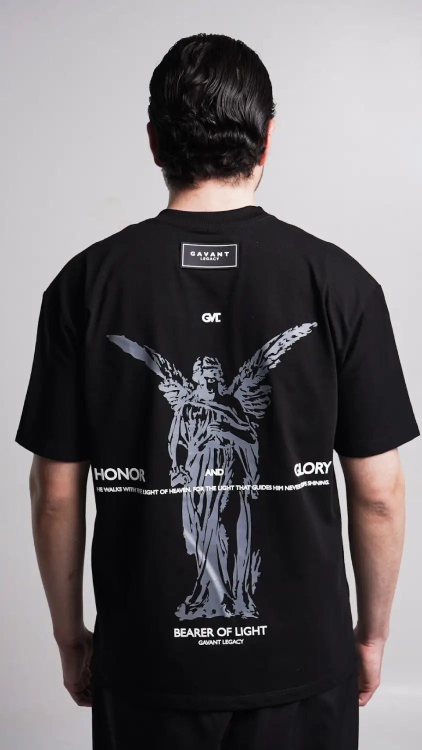 Angel Tshirt Negra