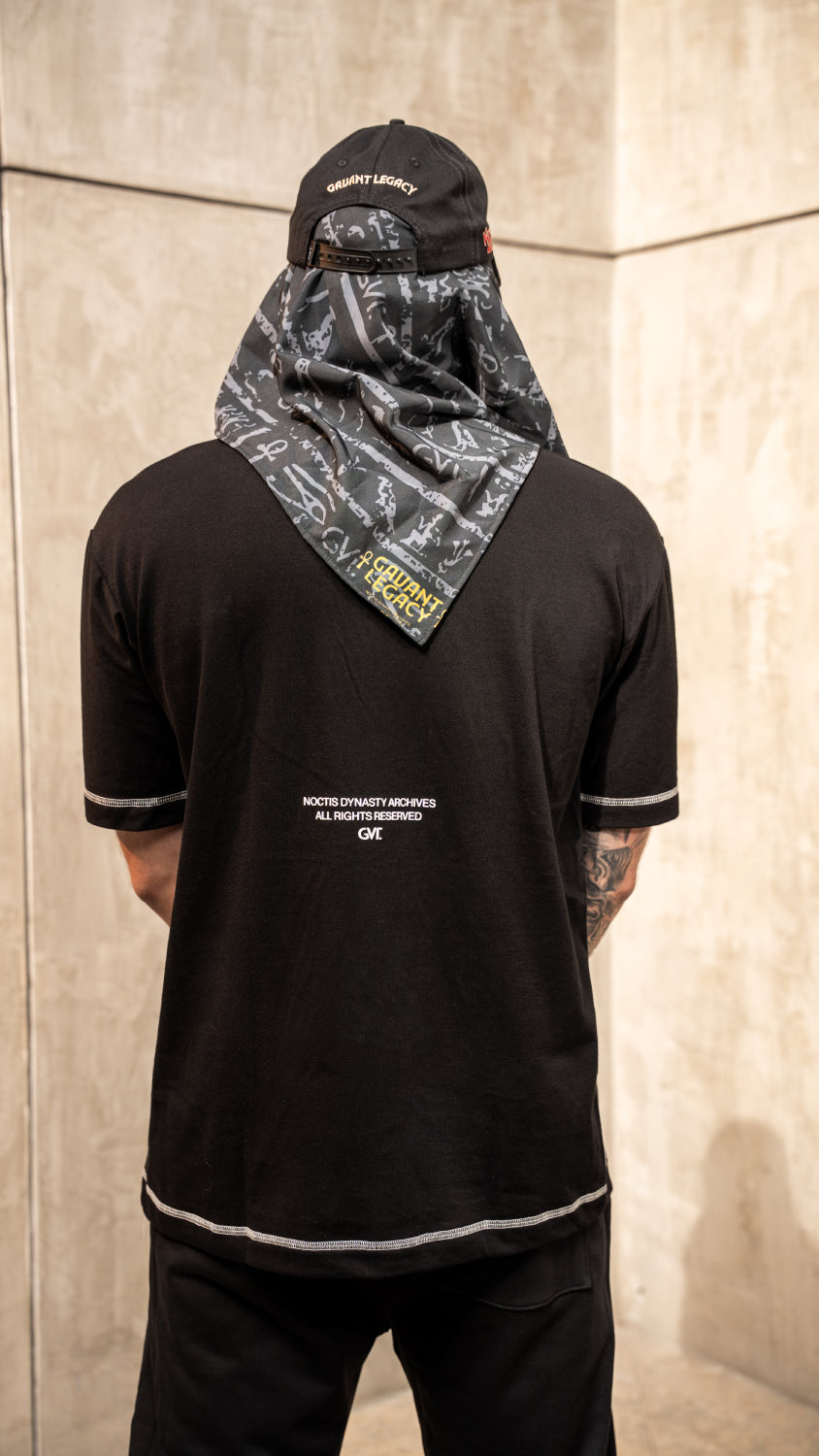 Camiseta oversize DINASTY negra
