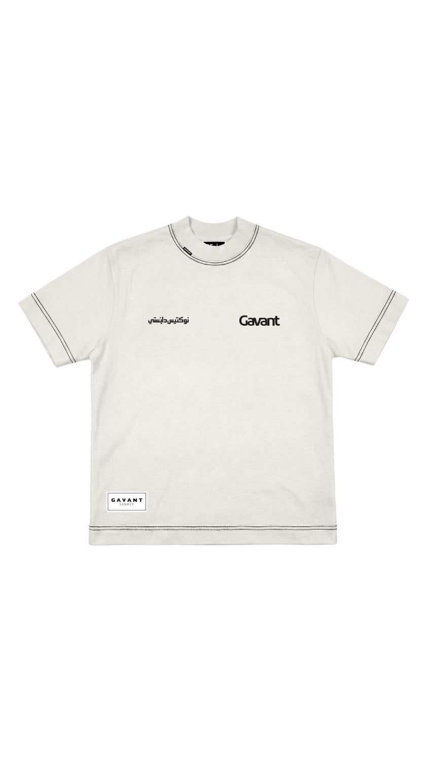 Camiseta oversize SCARAB marfil
