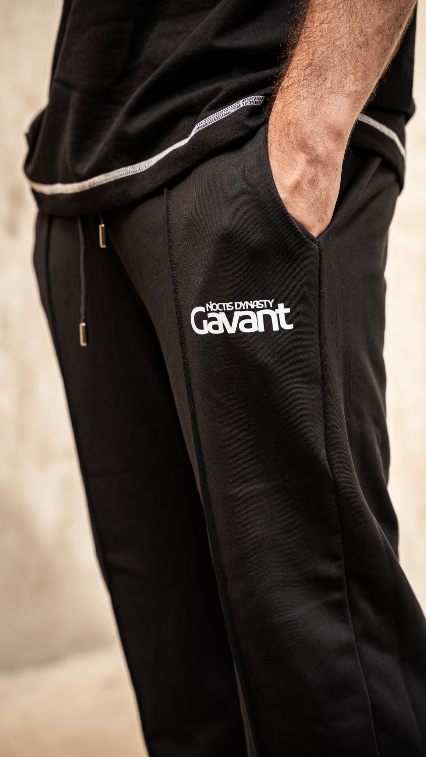 Jogger recto ESSENTIAL negro