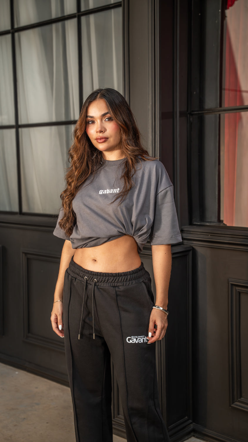 Jogger recto ESSENTIAL negro