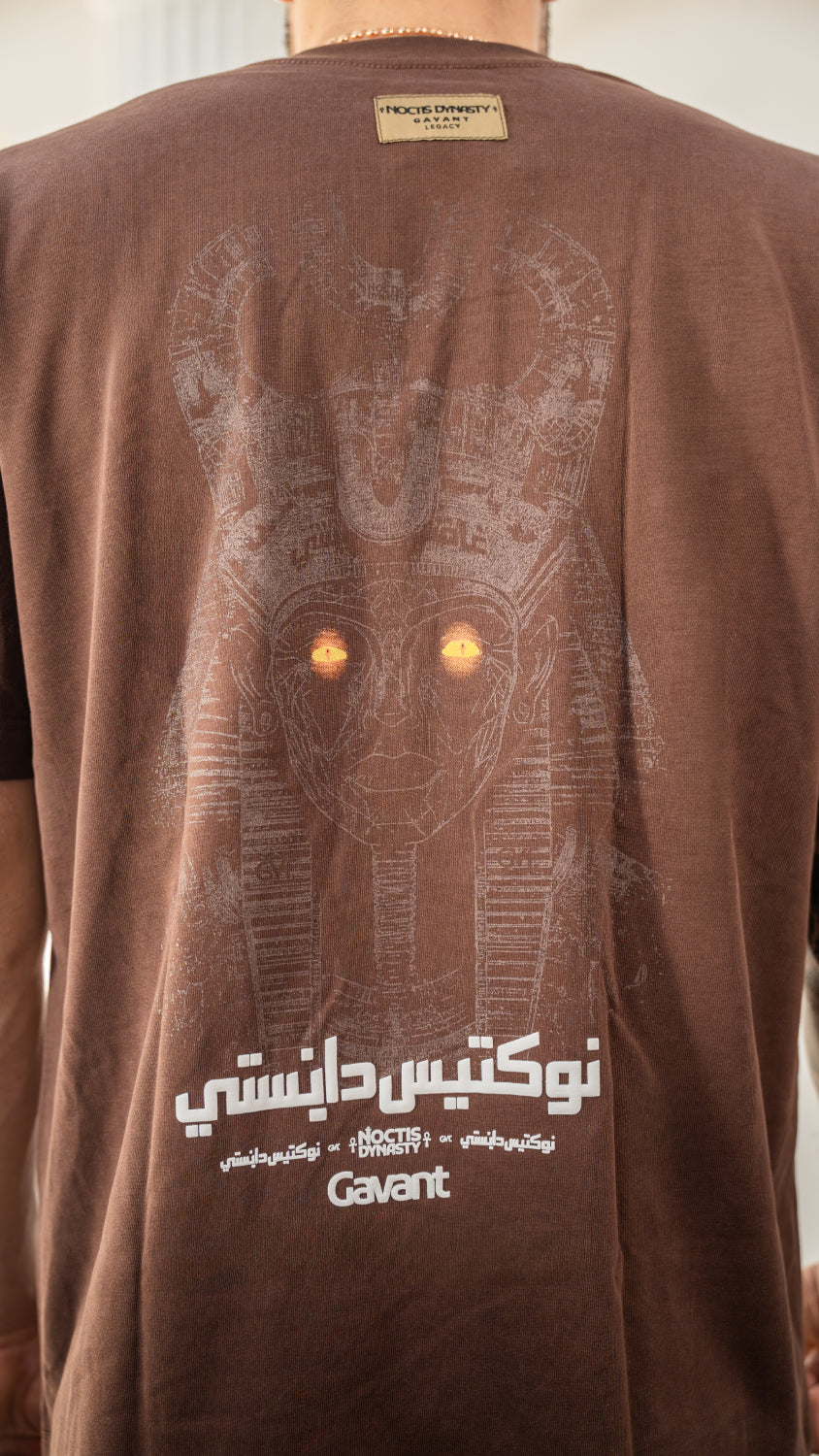 Camiseta oversize THE GUARDIAN chocolate